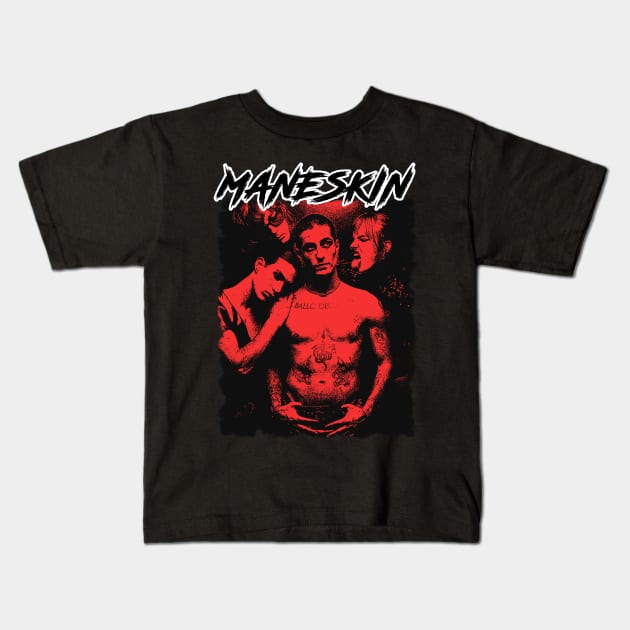 Maneskin Kids T-Shirt by RichyTor